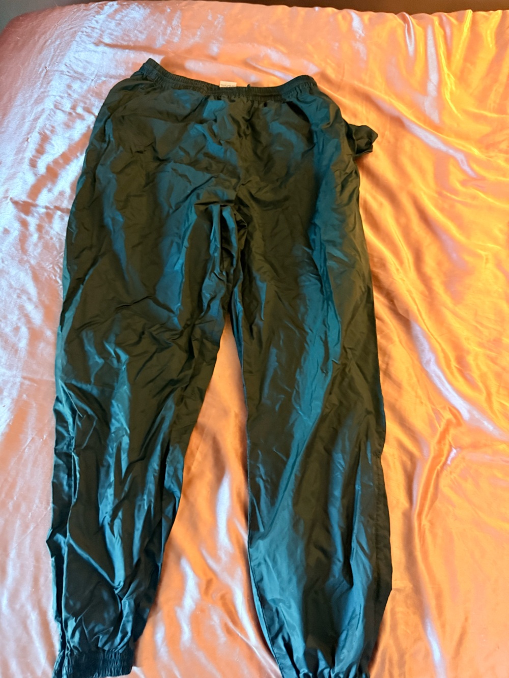 Women's Black Track Joggers with Elastic Waist